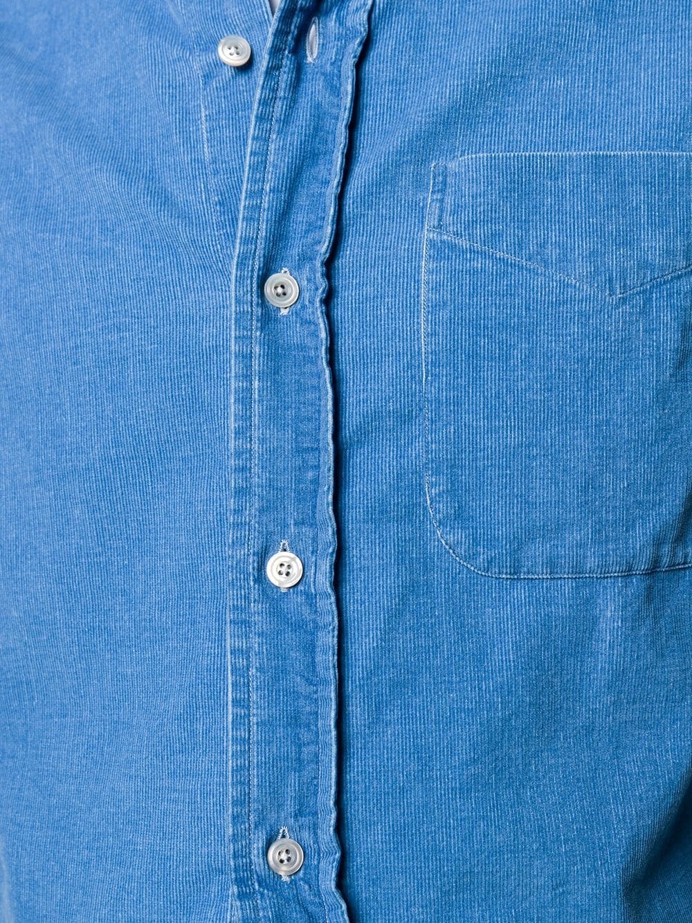 corduroy denim shirt - 5