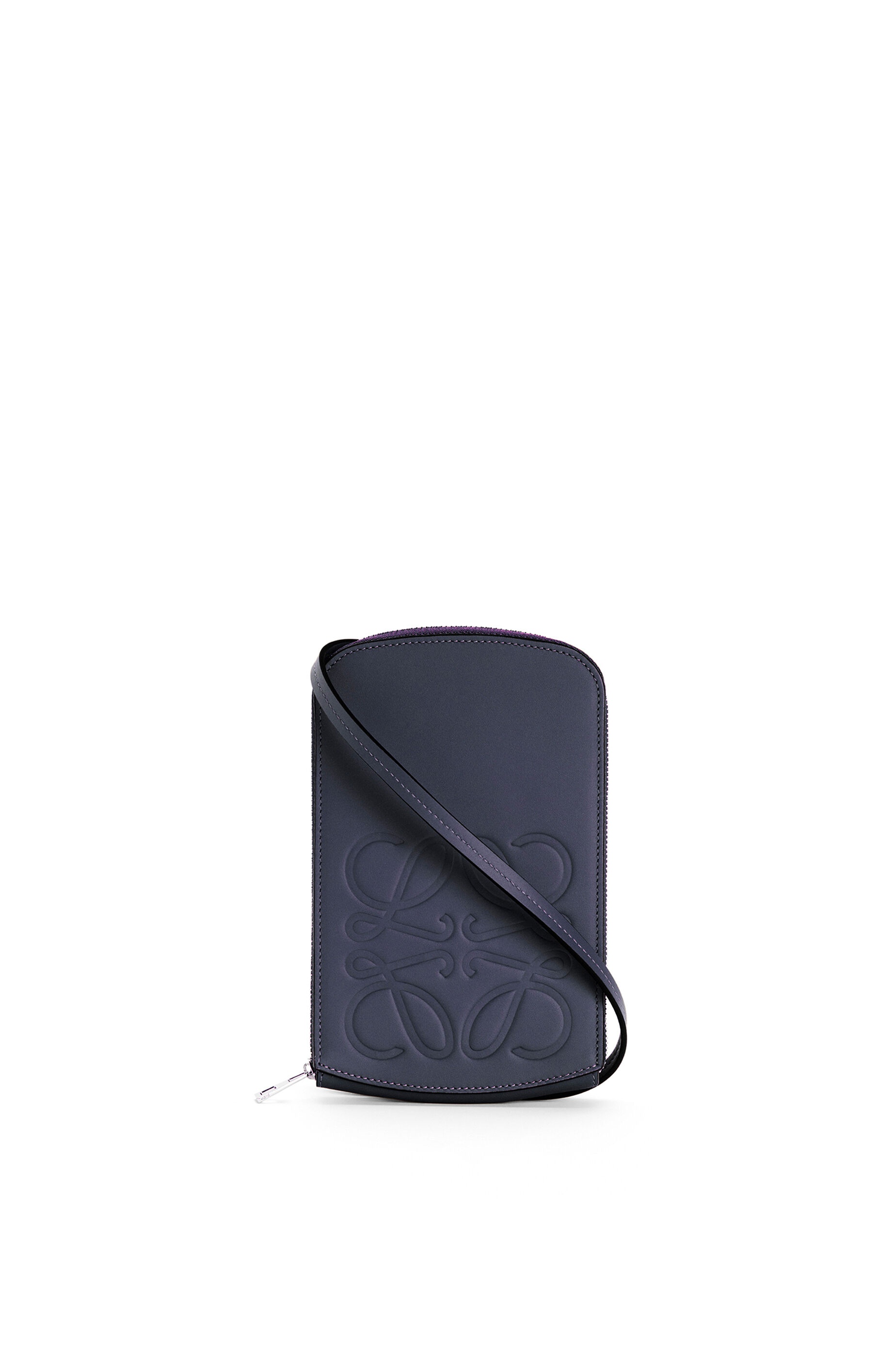 Brand multi-functional case in smooth calfskin - 1