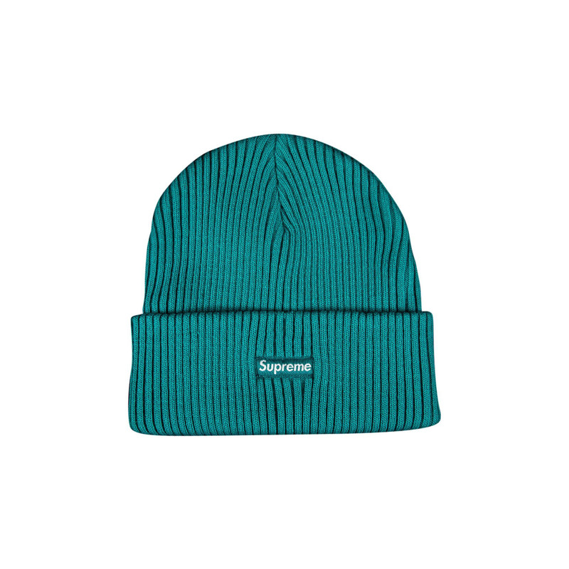 Supreme Wide Rib Beanie 'Teal' - 1