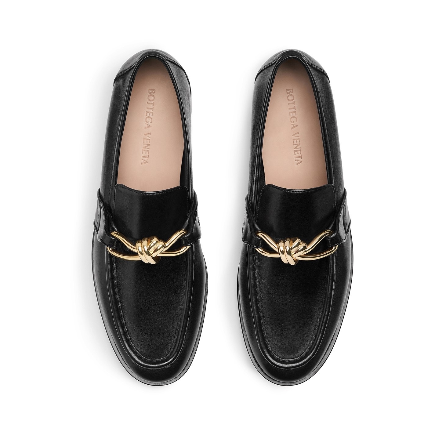 ASTAIRE METALLIC KNOT NAPA LOAFERS - 4