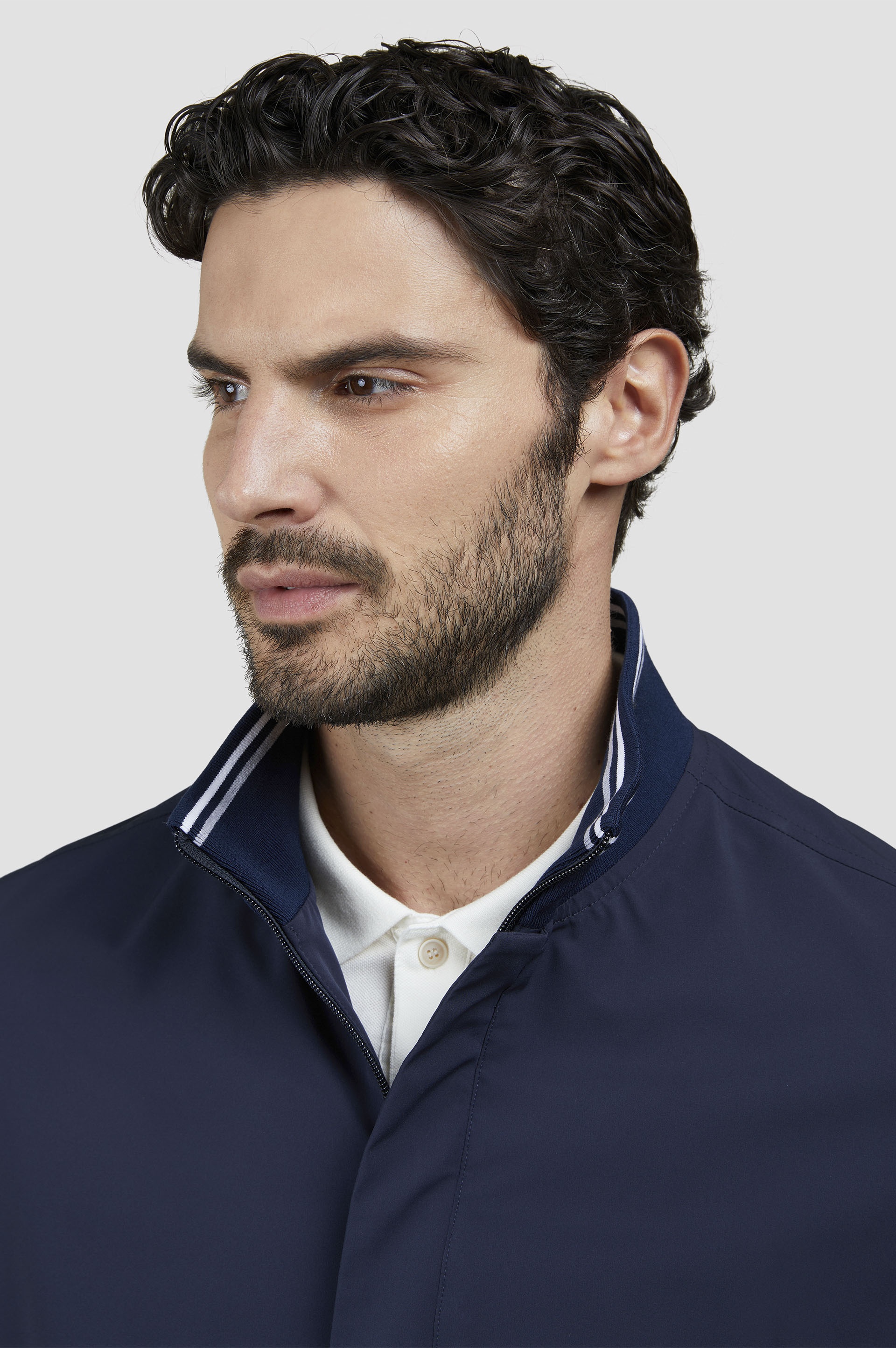 TYPHOON® RE-4X4 STRETCH BOMBER WITH STRIPED TRIMS - 4