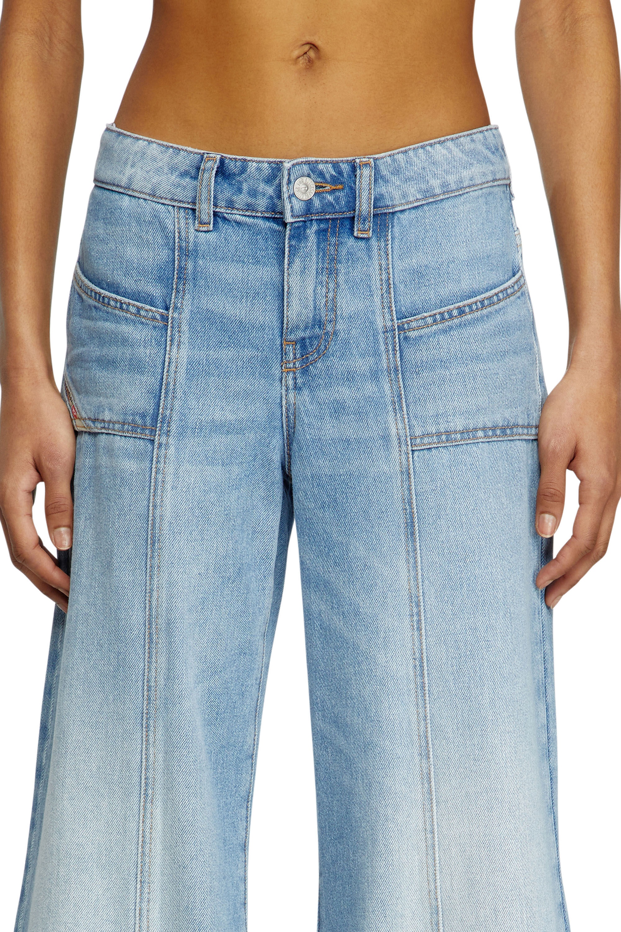 FLARE JEANS D-AKII 0CLBA - 5