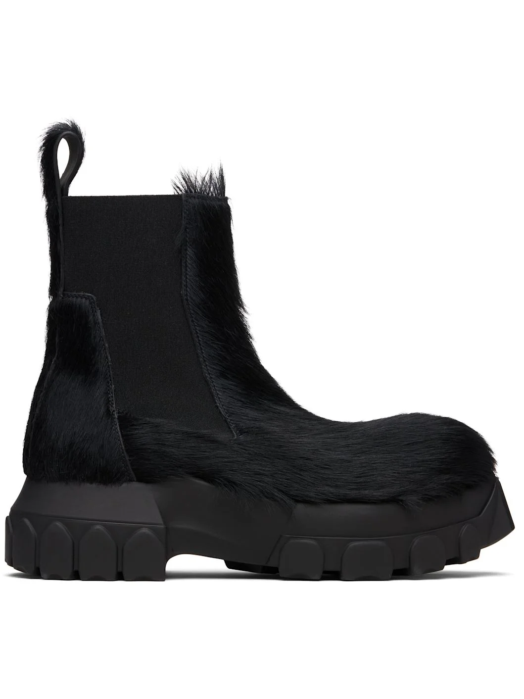 Black Concordians Beatle Bozo Tractors Boots - 1