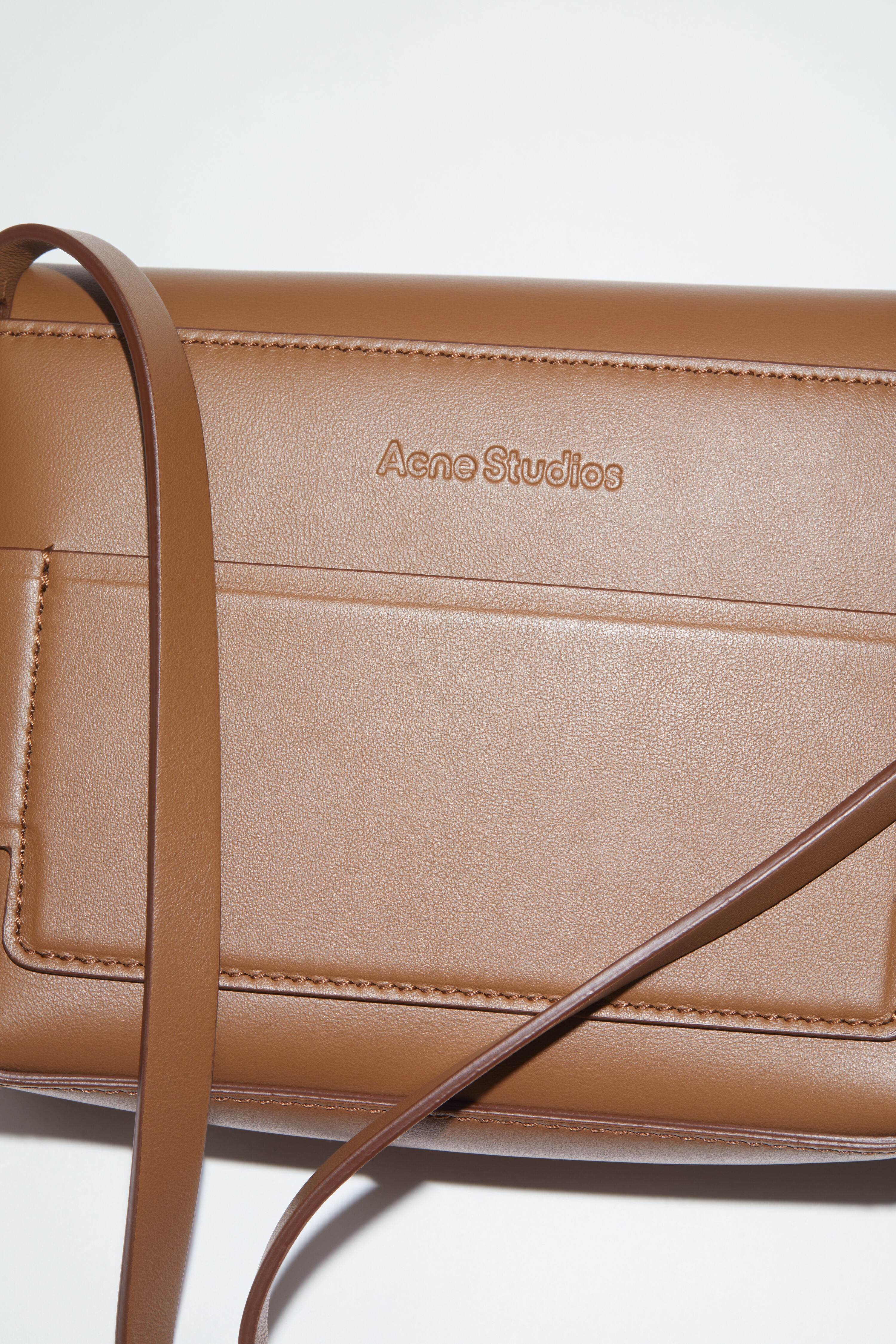 Musubi mini crossbody bag - Camel brown - 7