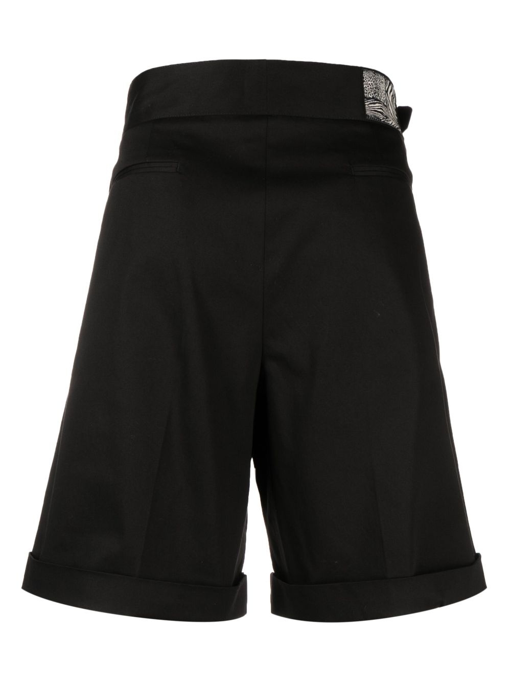 tiger-tooth plaque Bermuda shorts - 2