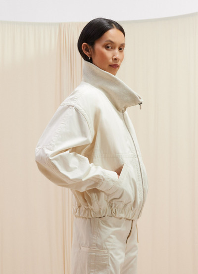 Lemaire DOUBLE LAYER BLOUSON WITH RIB outlook