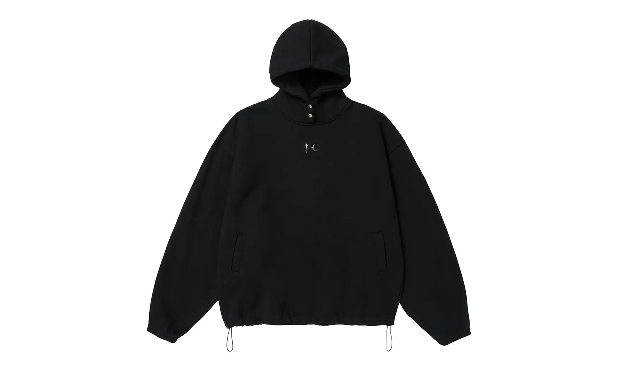 Color Emblem Hoodie "Black" - 1