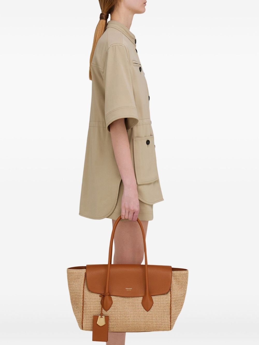 large East-West tote bag - 2