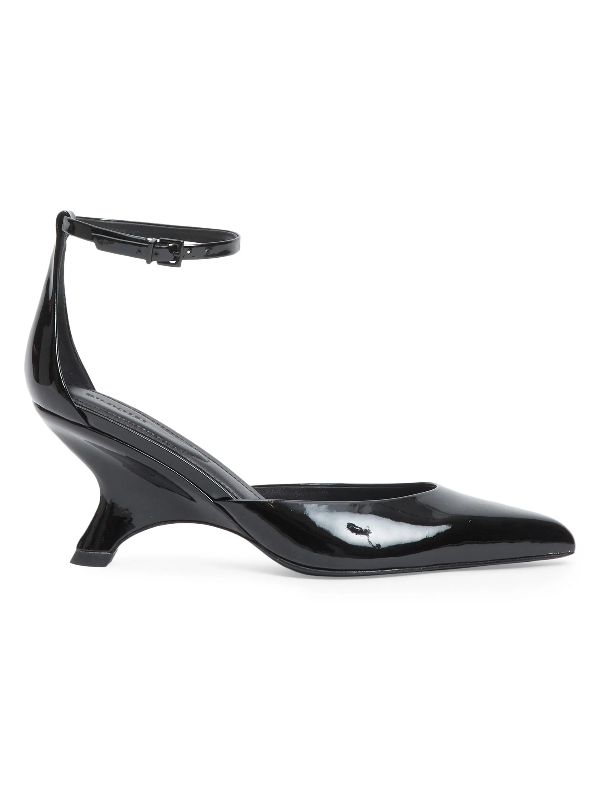 Women's Vixen 75MM Patent Leather Pumps - Black - 1