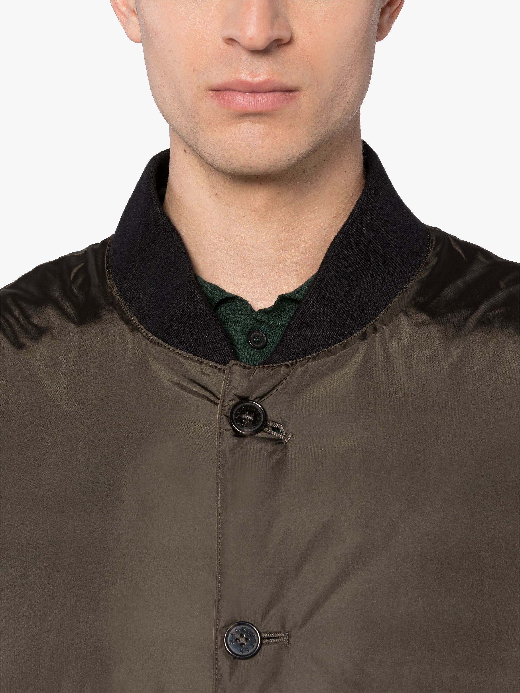 NEW DUNDEE DARK OLIVE NYLON LINER VEST - 5