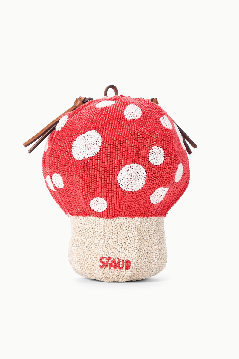 STAUD SHROOM BEADED BAG MUSHROOM 5