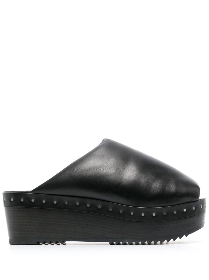 Sabot open-toe mules 1