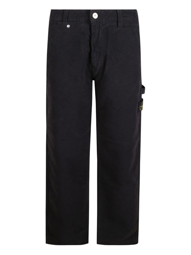 button-fastening trousers 1