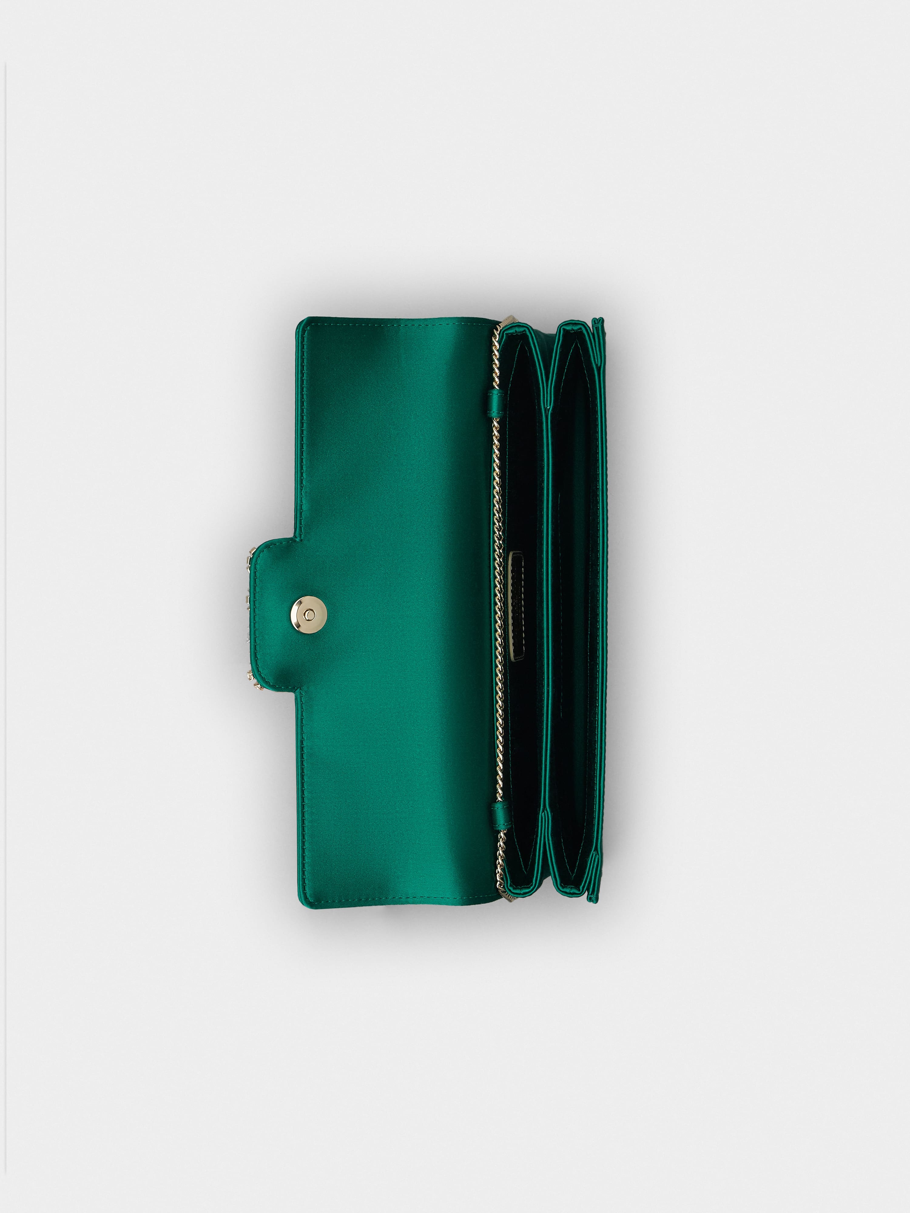 Efflorescence Clutch in satin - 5