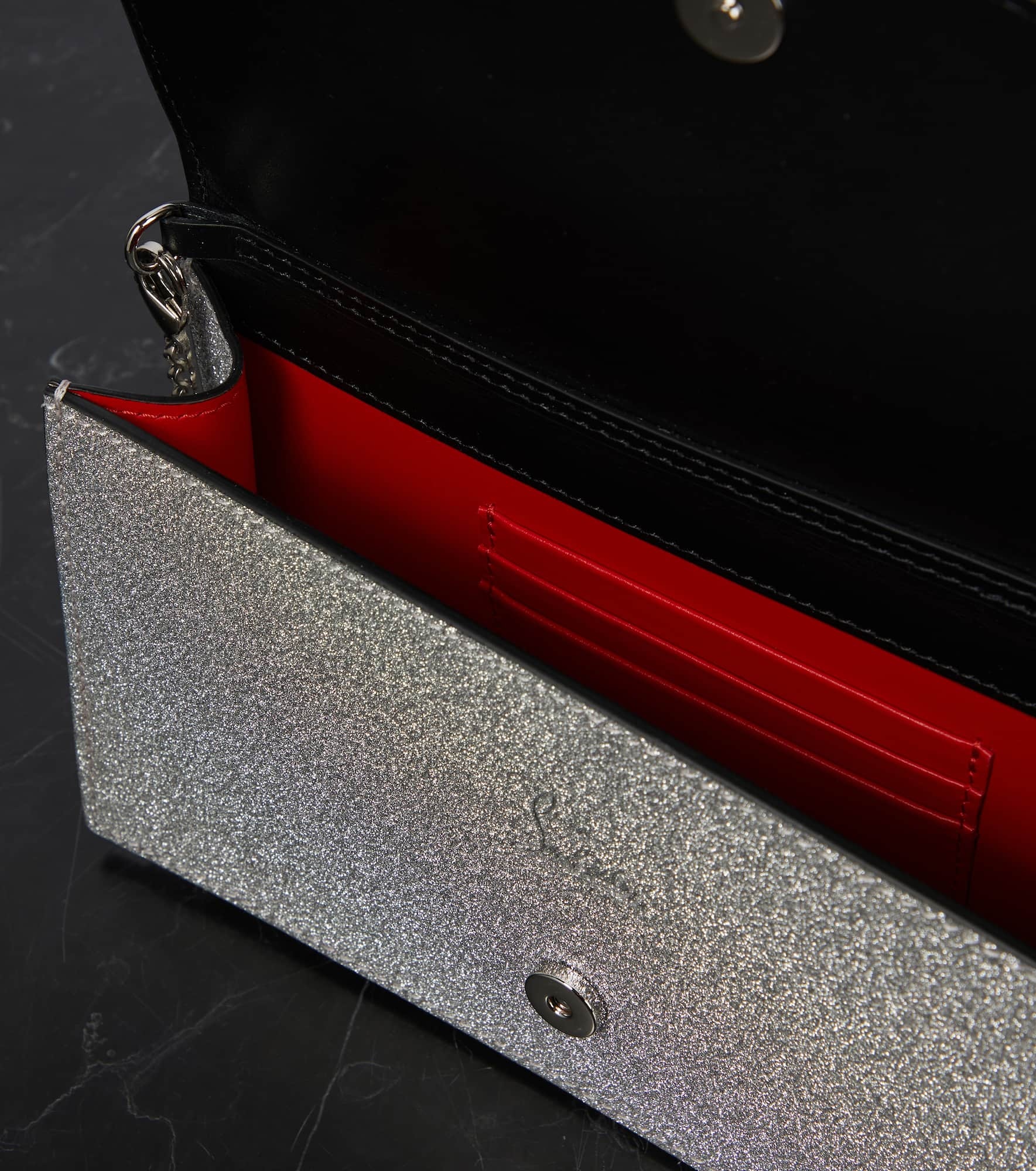Loubi54 embellished leather shoulder bag - 3