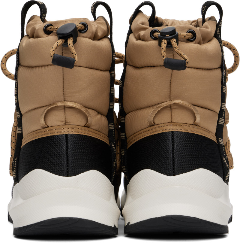 The North Face Brown ThermoBall Lace Up Waterproof Boots outlook