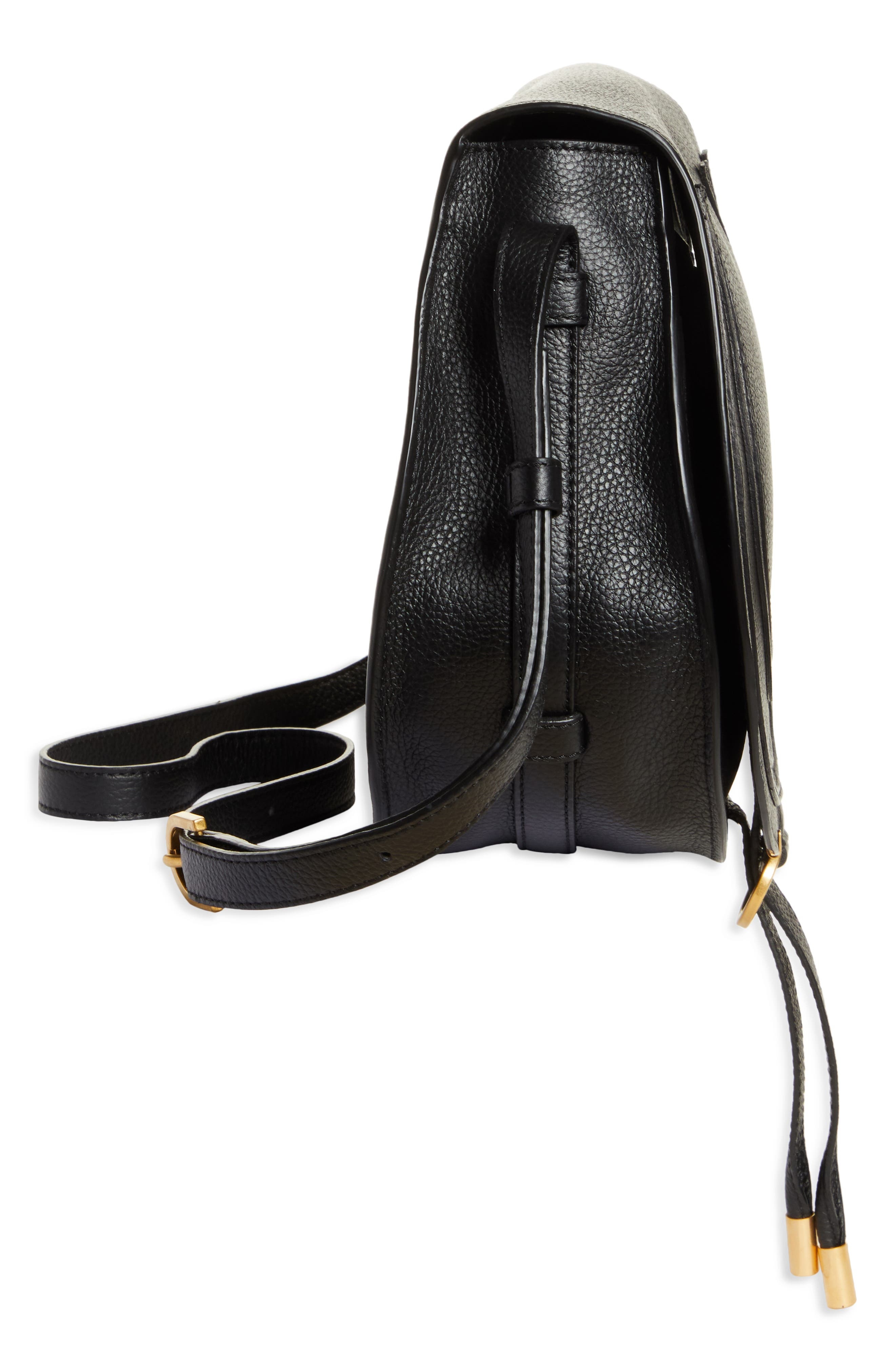 Medium Marcie Leather Crossbody Bag - 7