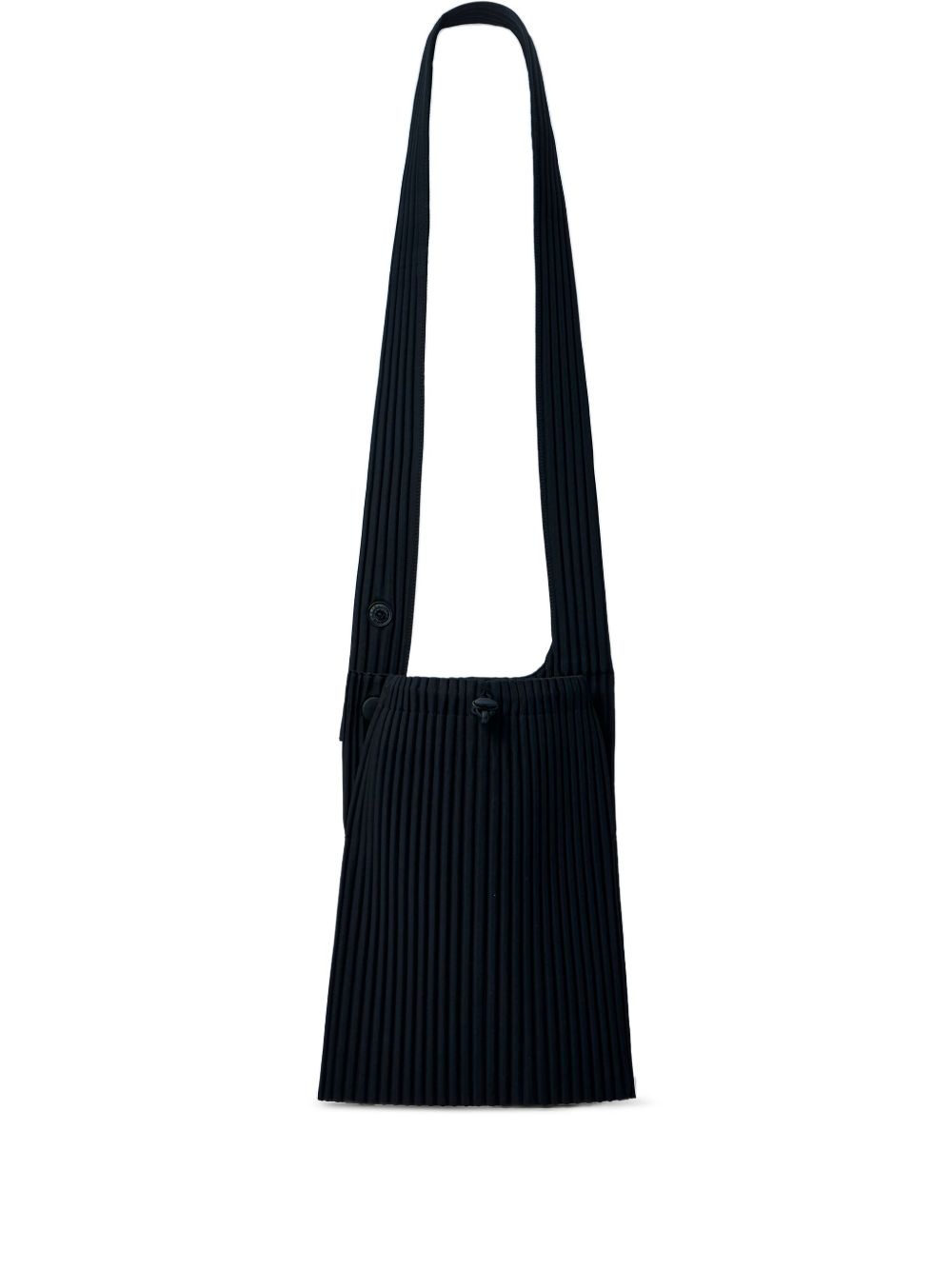 pleated cross body bag - 1