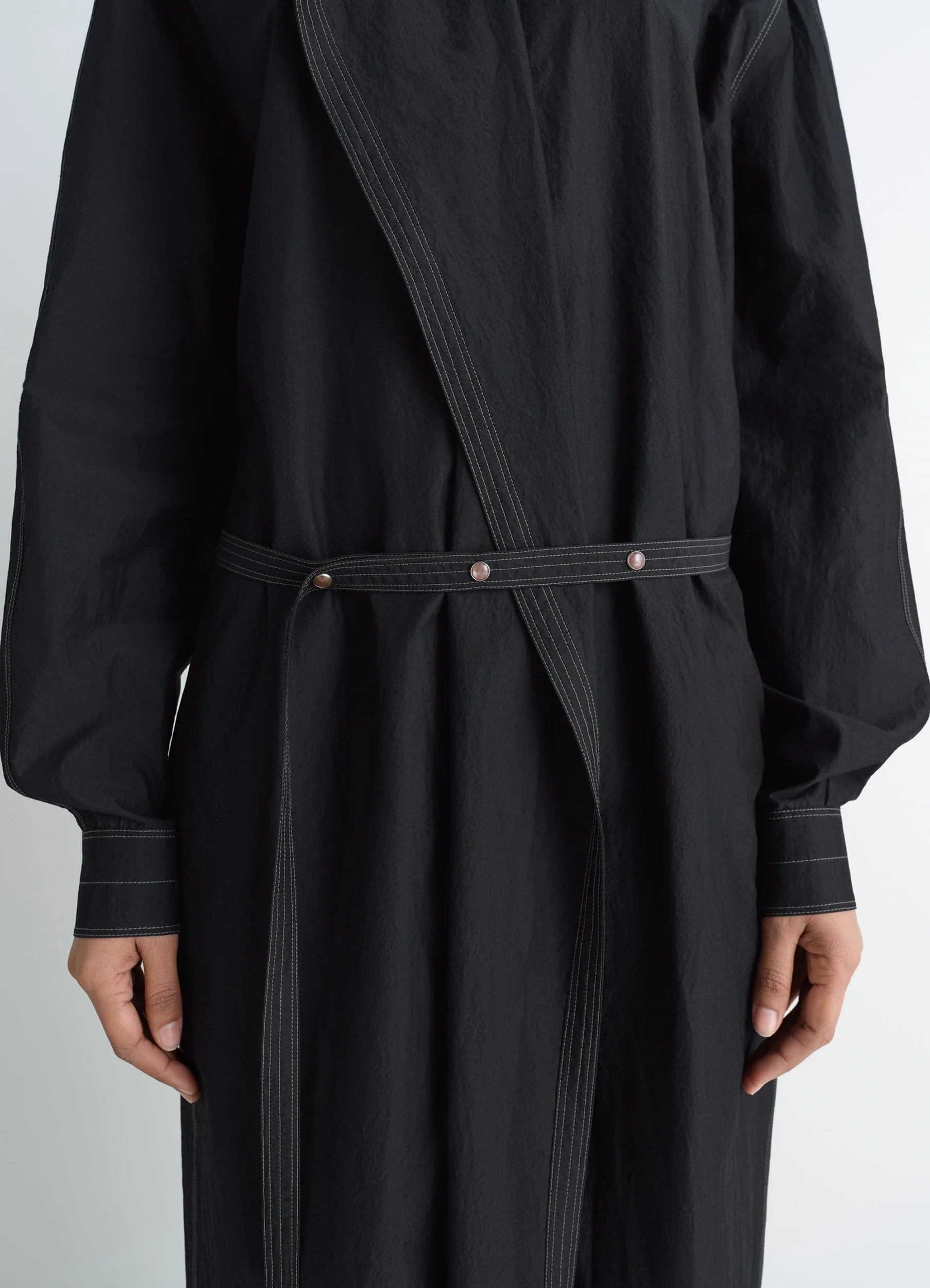 ASYMMETRICAL SHIRT DRESS - 3