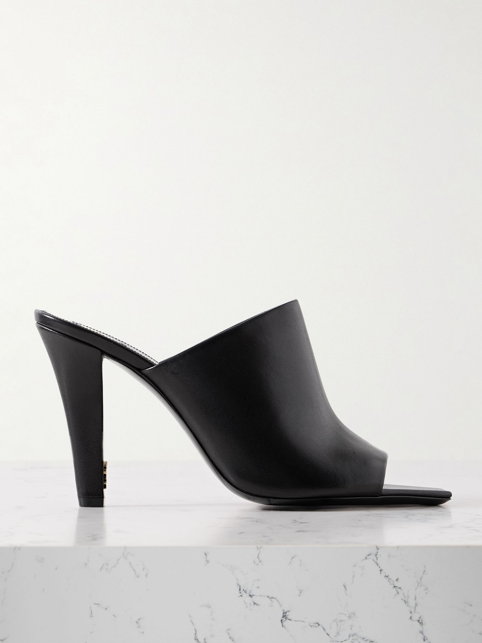 Jill leather mules Black - 1