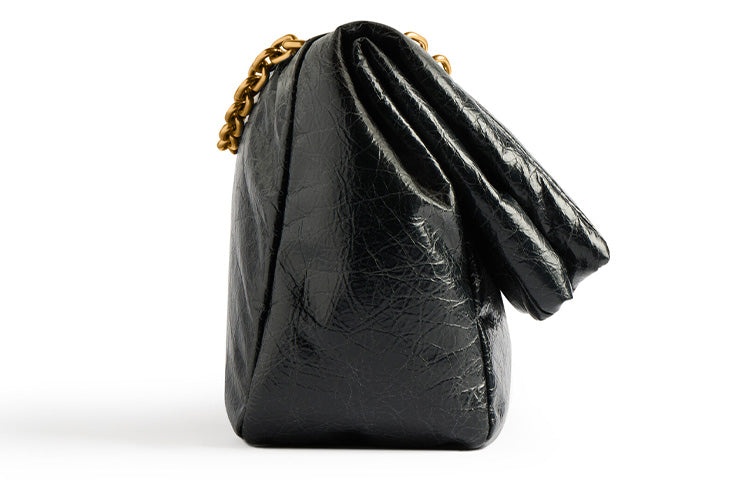 (WMNS) Balenciaga Monaco Small Chain Bag 'Black' 7659662AAR81000 - 4