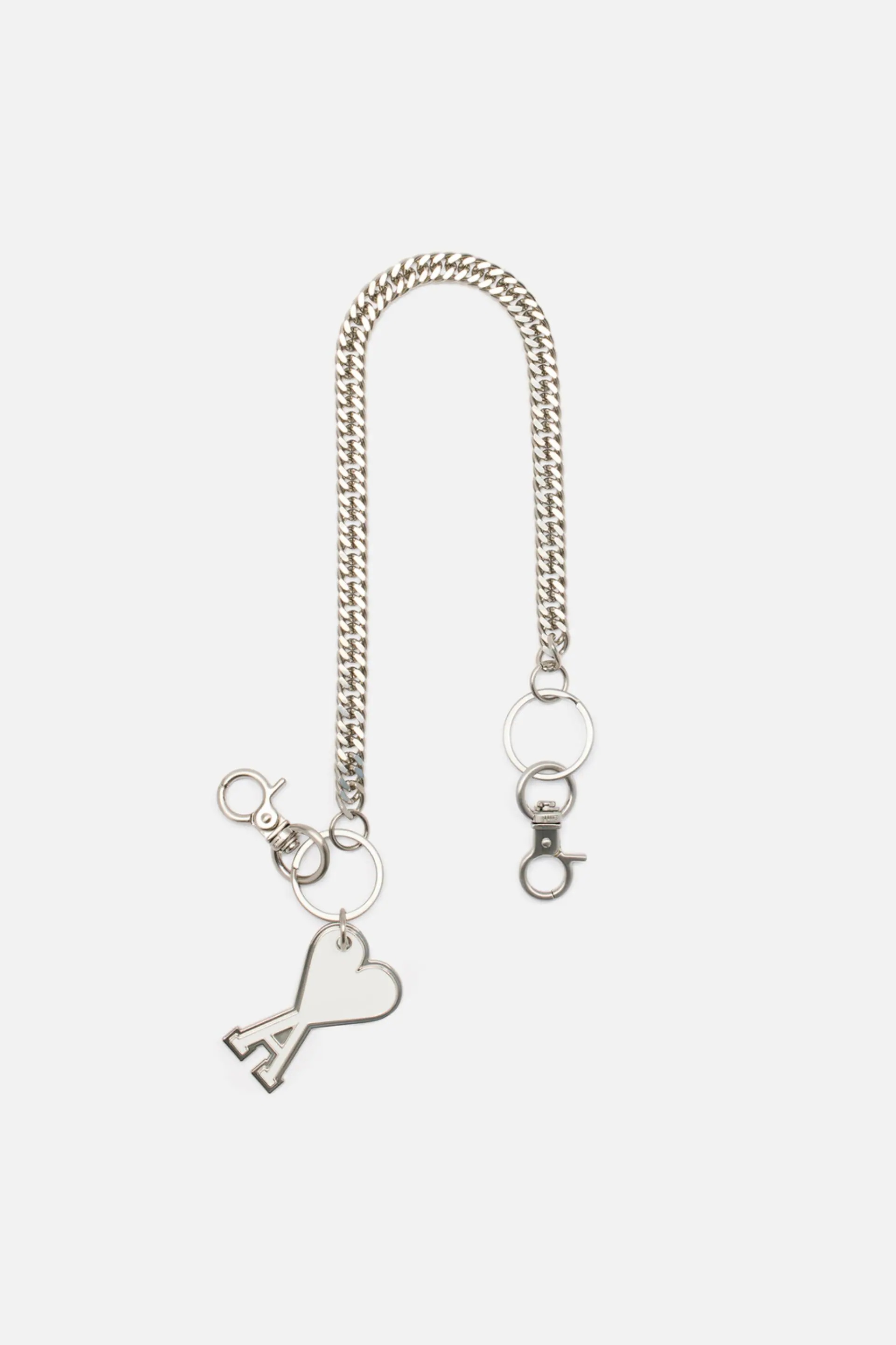 Plain Ami De Coeur Chain Keyring - 1