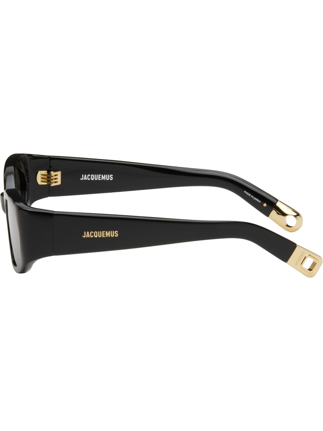 Black 'Les lunettes Ovalo' Sunglasses - 3