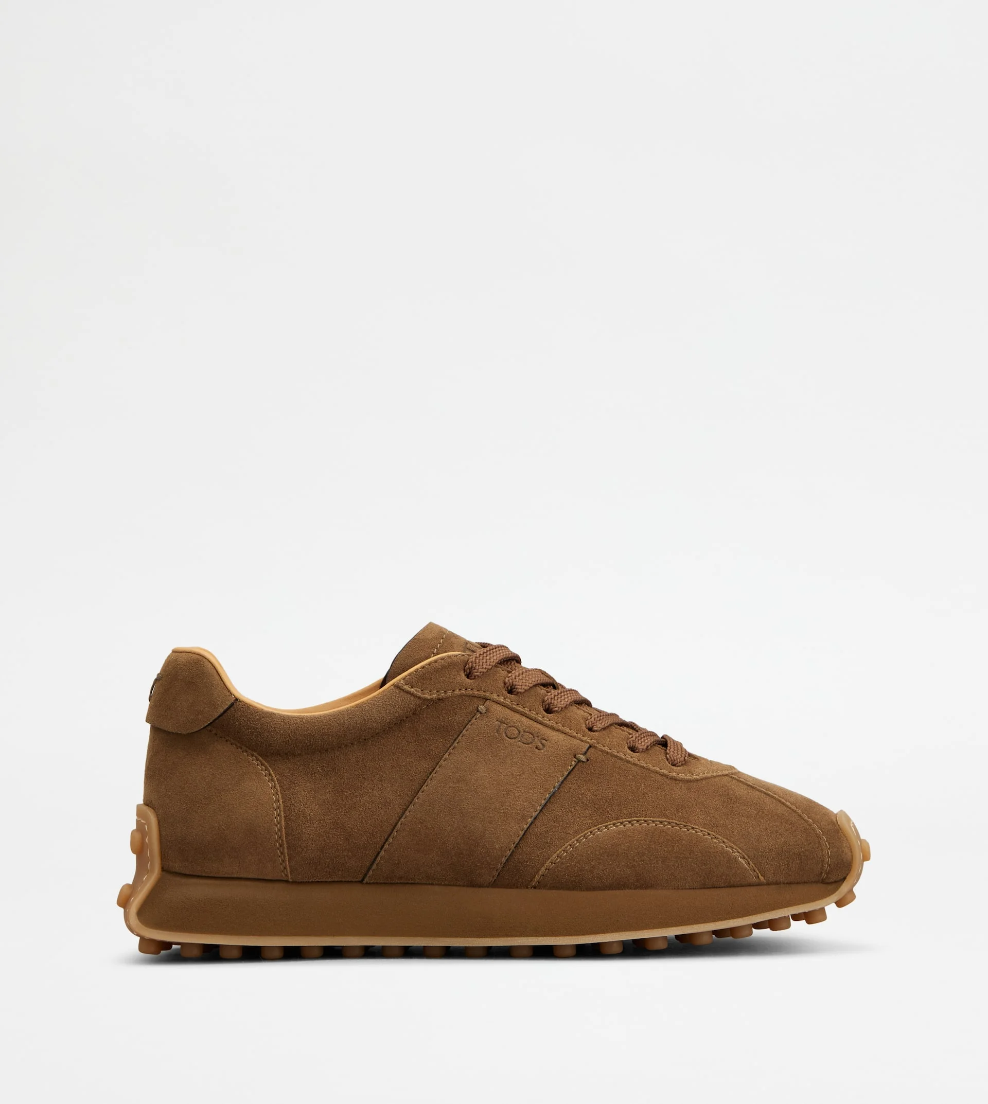 T VINTAGE SNEAKERS IN SUEDE - BROWN - 1