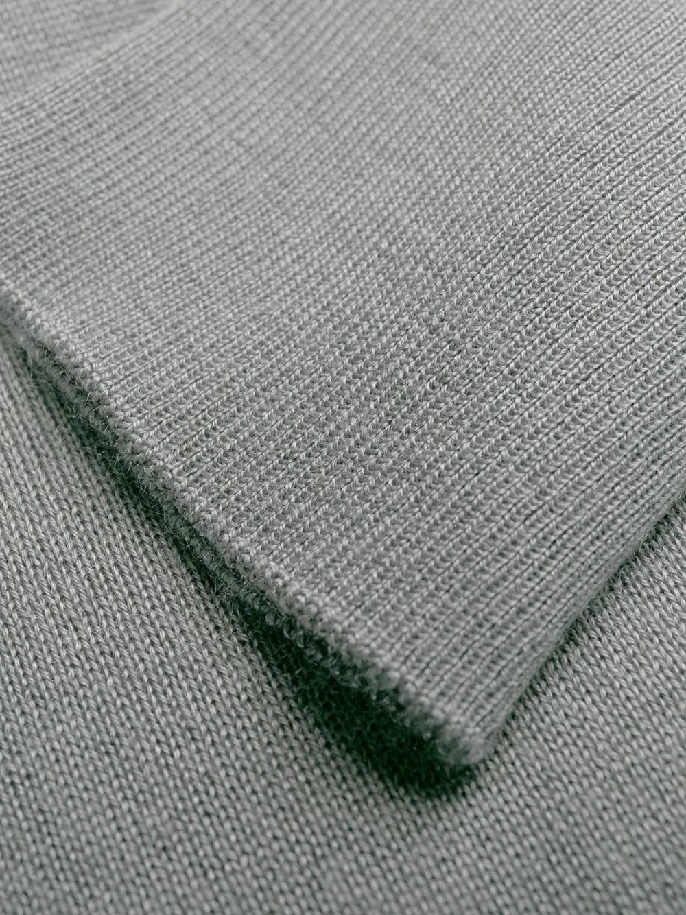roll neck fine knit jumper - 6