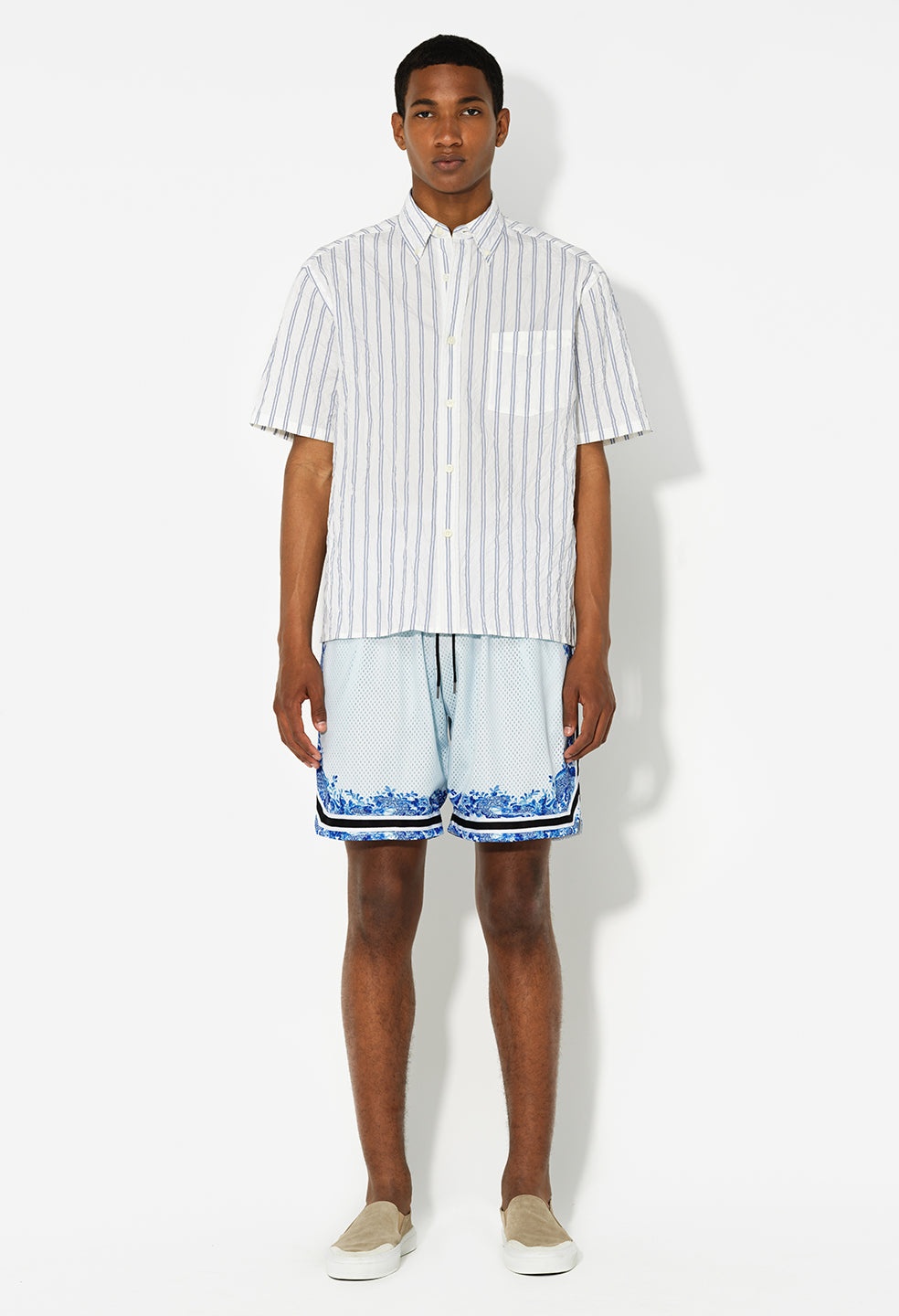 CRINKLED SS SHIRT - 4