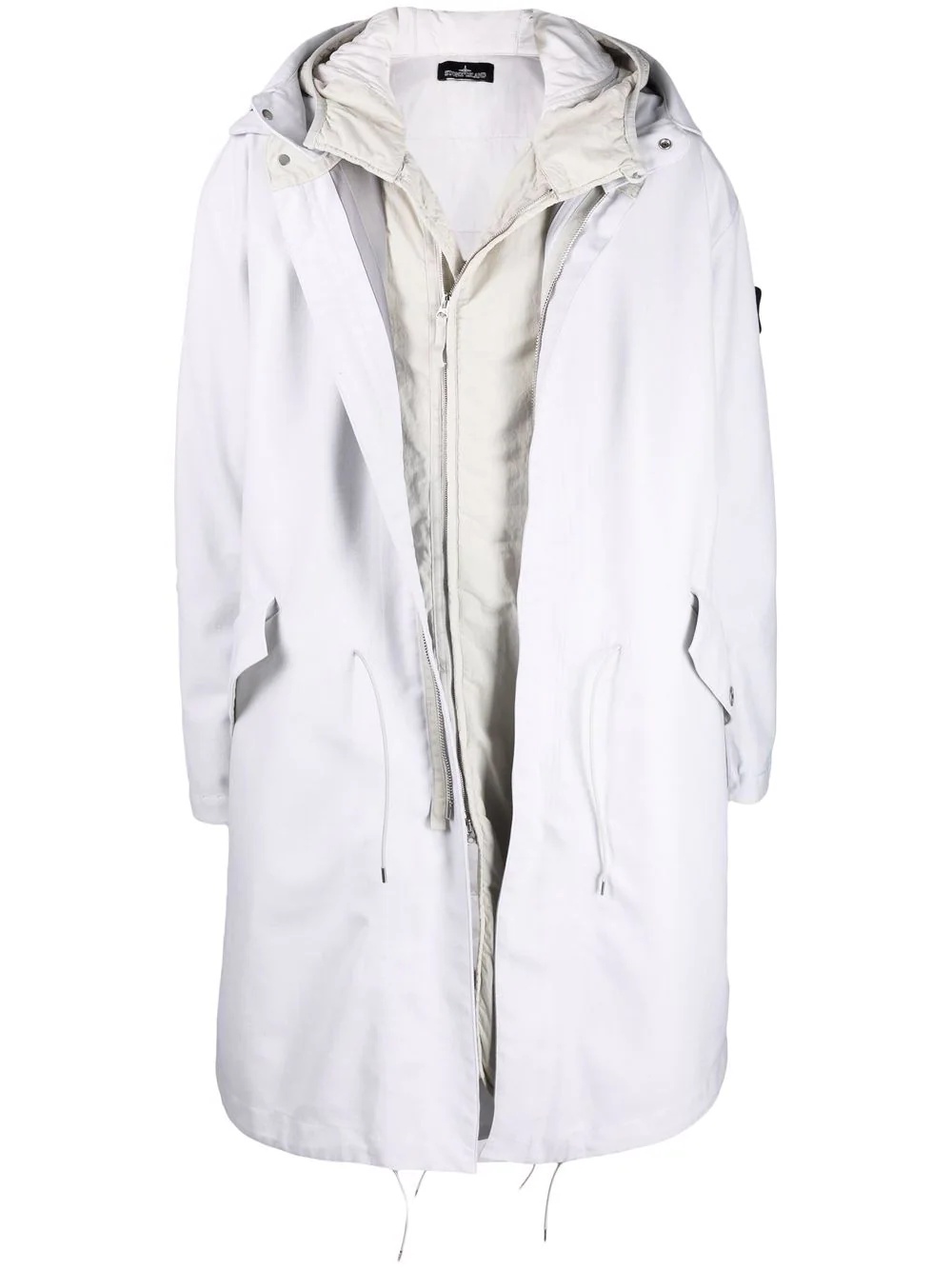 Fishtail parka coat - 1