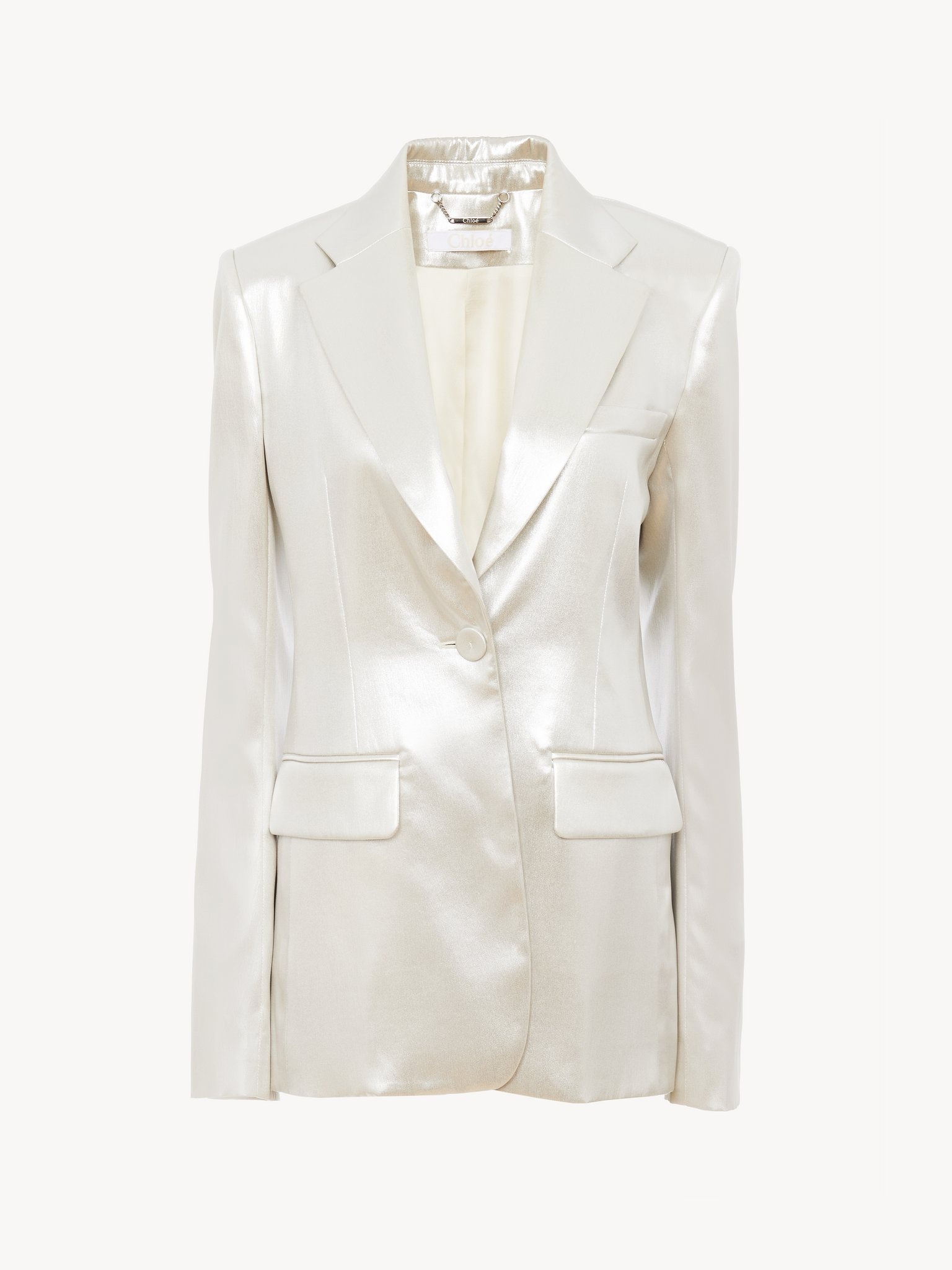 SINGLE-BREASTED TAILORED JACKET - 2