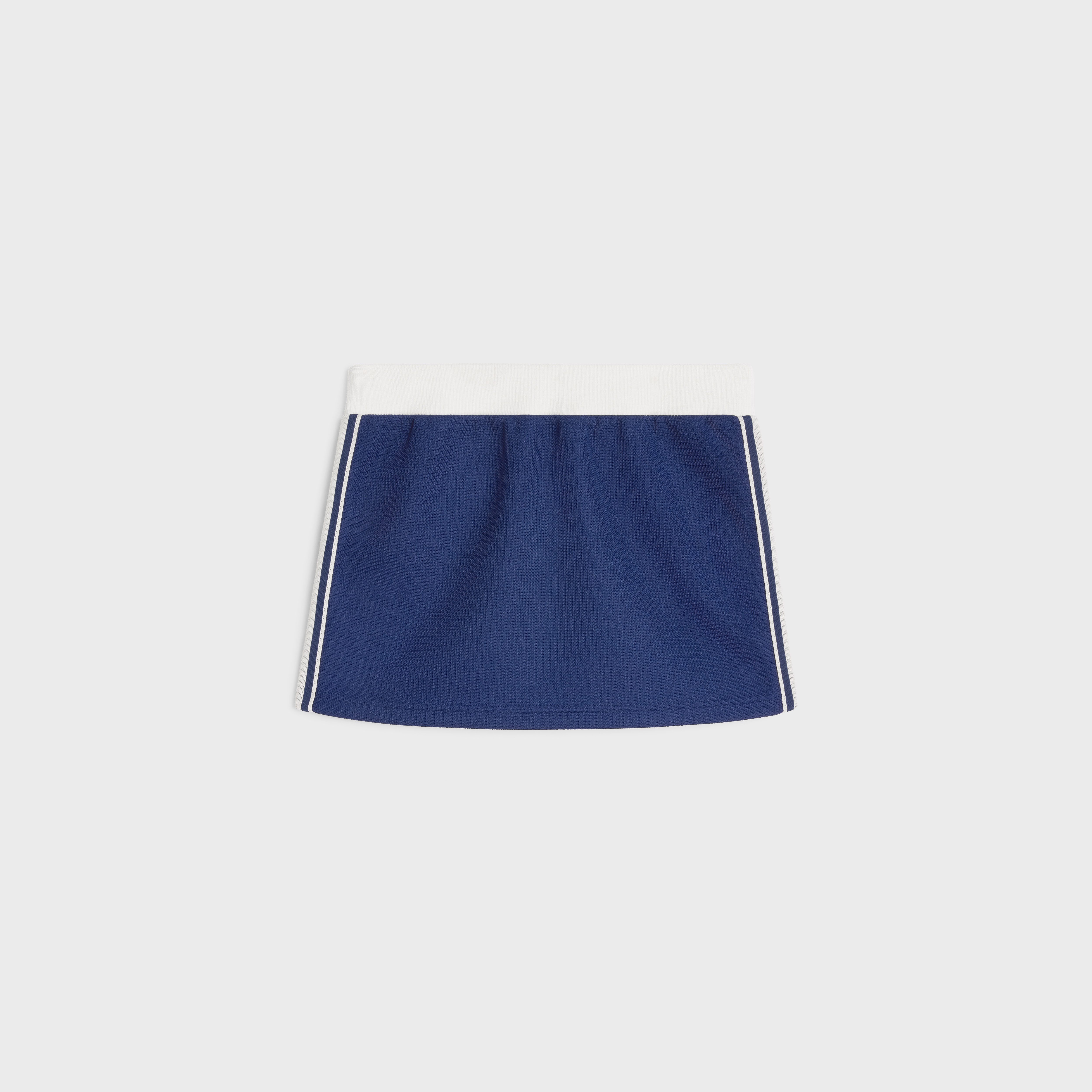 mini skirt in texturized jersey - 2