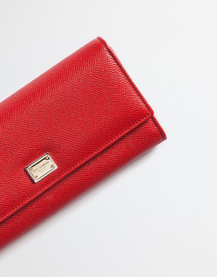 Continental wallet in dauphine leather - 5