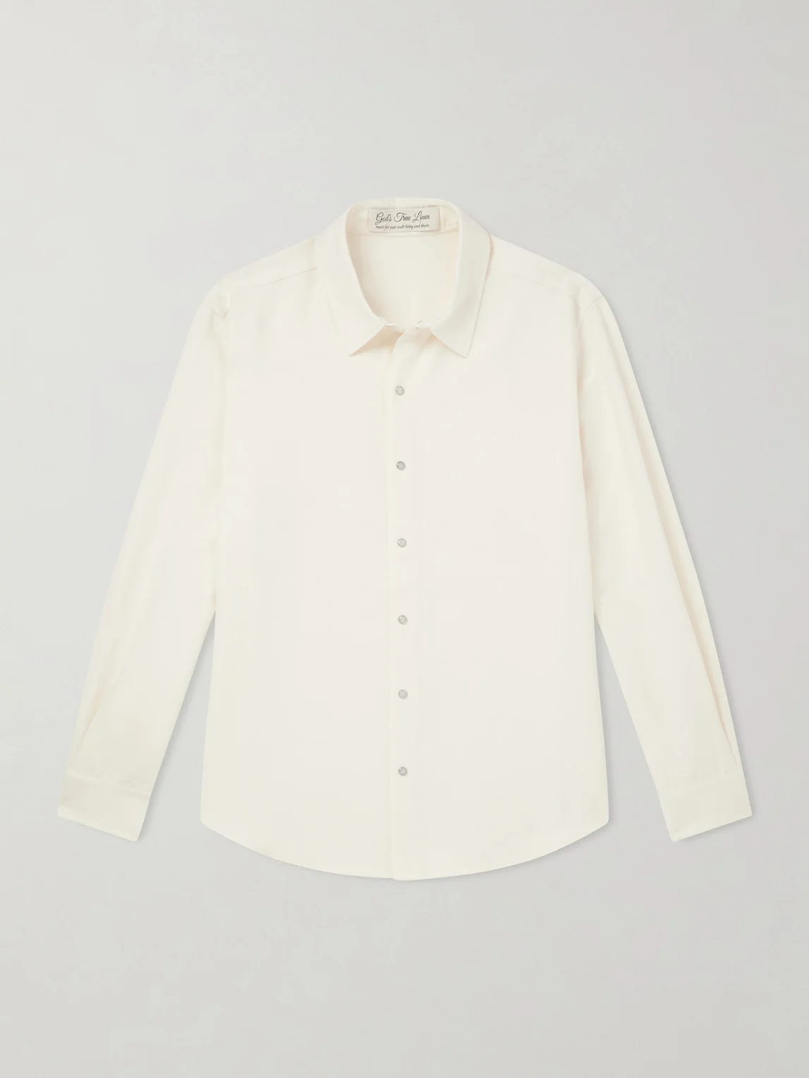 Linen-Twill Shirt - 1