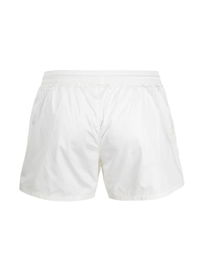 Balmain logo print swim shorts outlook