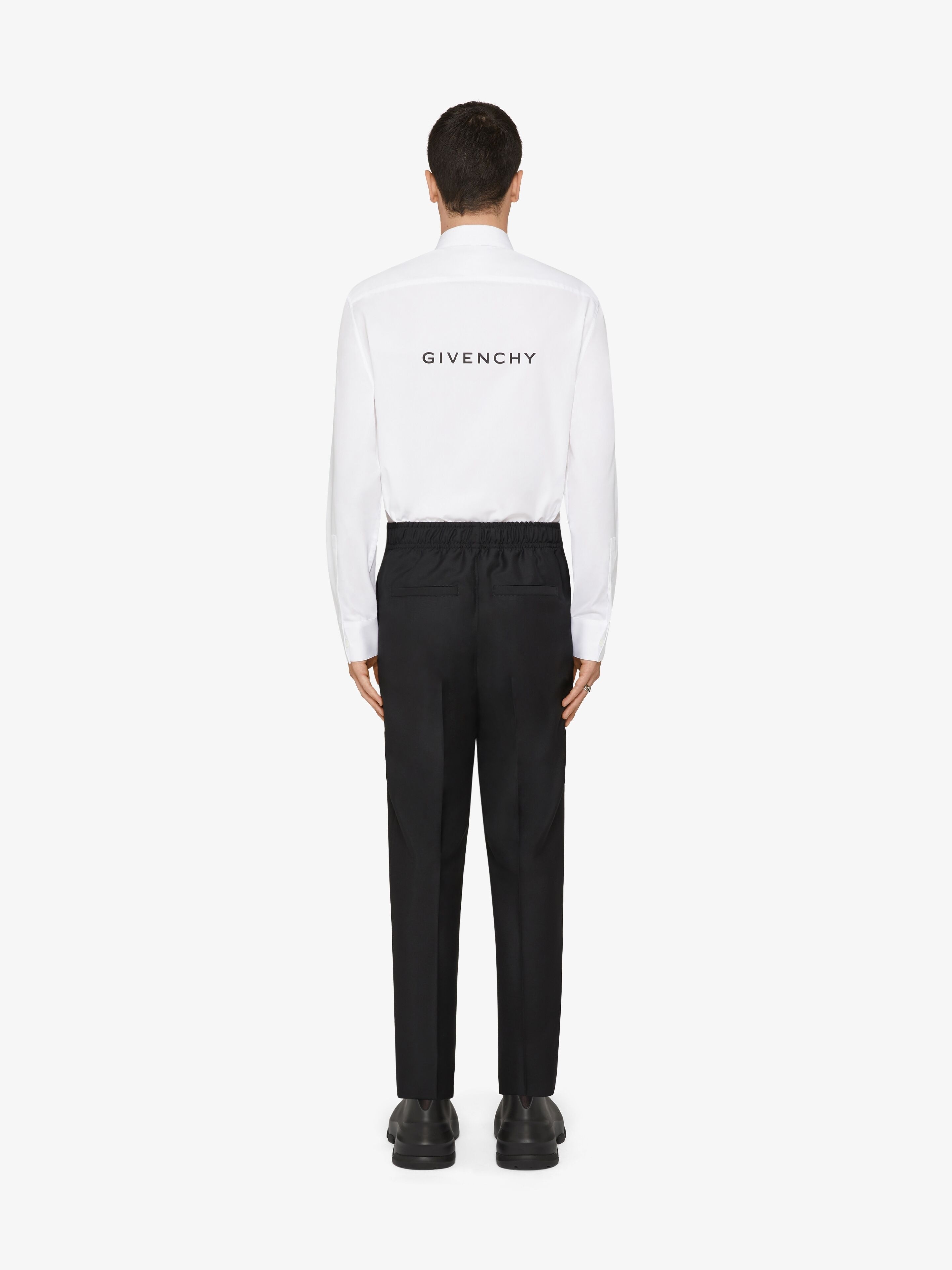 GIVENCHY REVERSE SHIRT IN POPLIN - 4