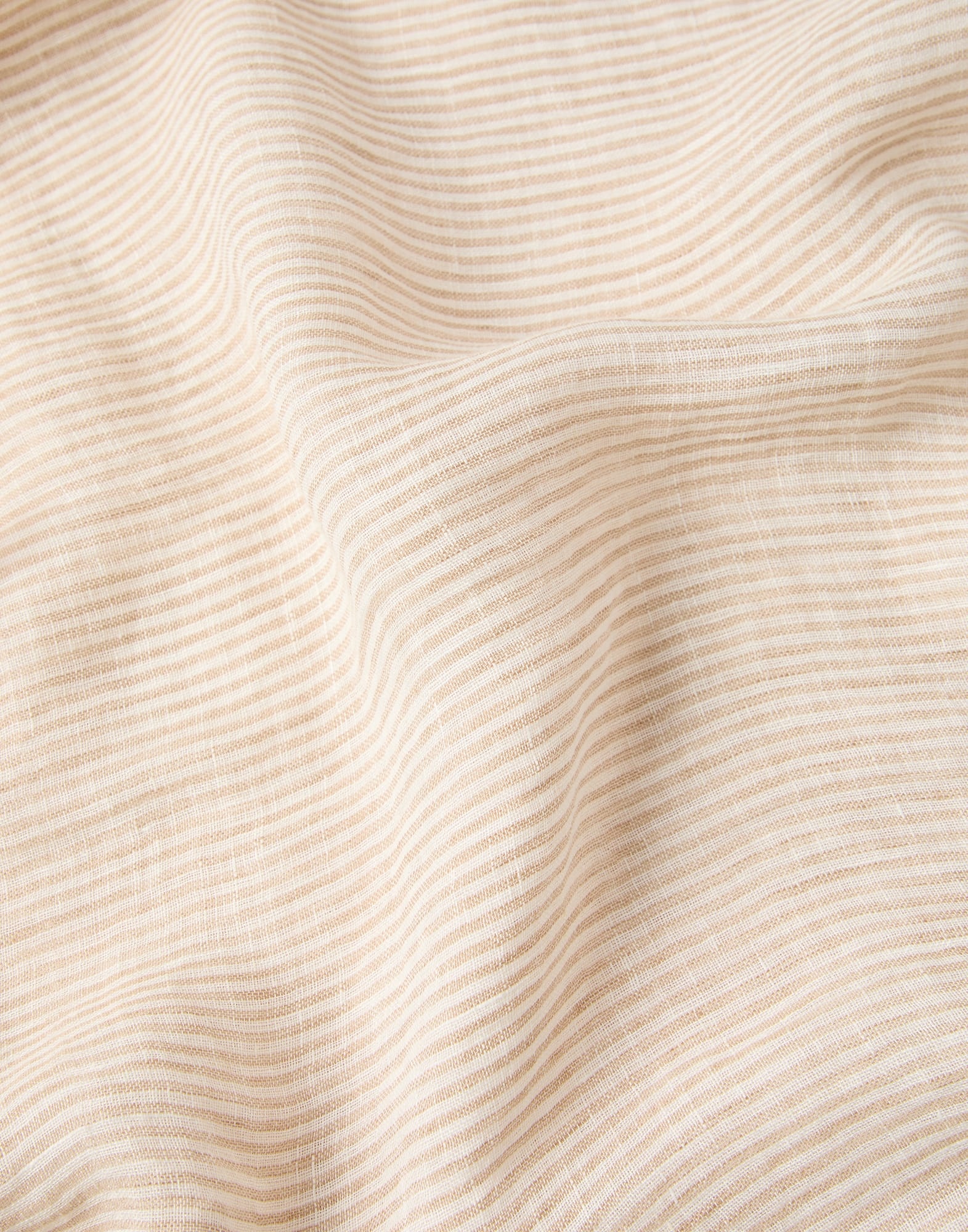 Striped linen scarf - 3