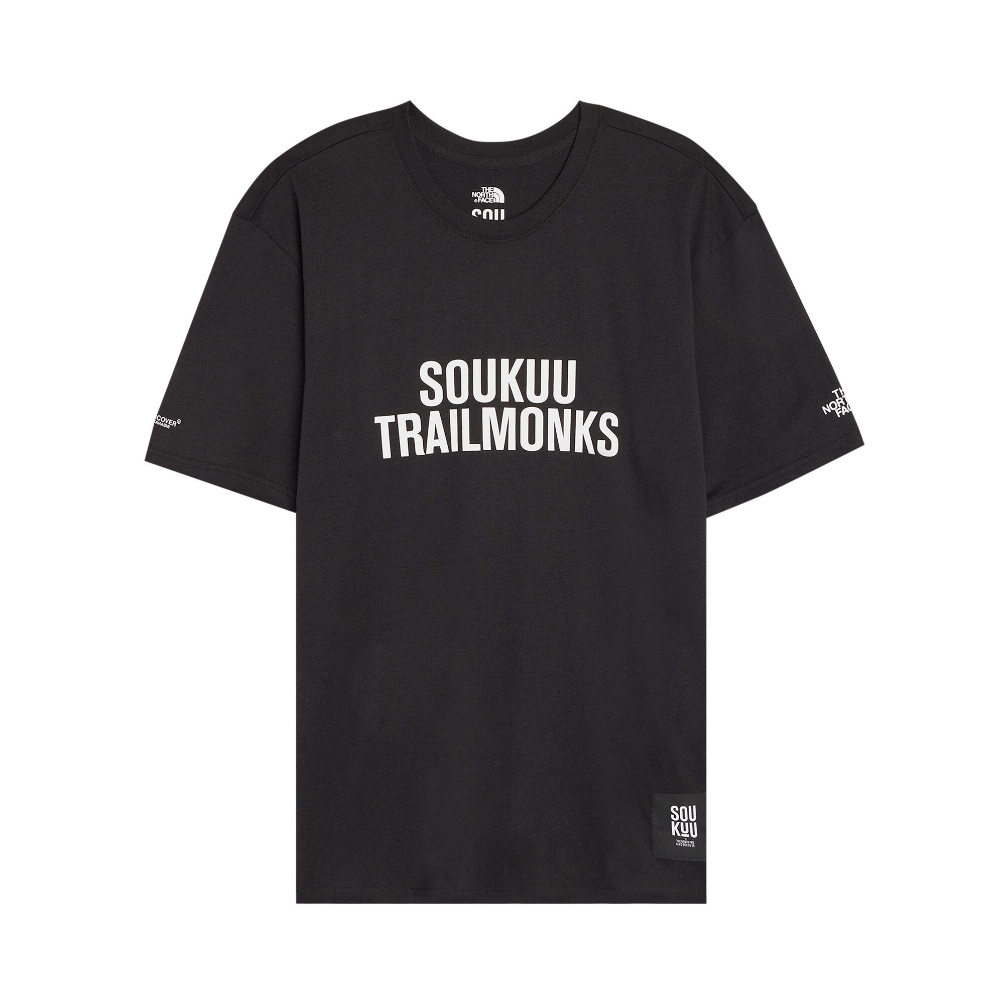 The North Face x Undercover SOUKUU Hike Technical Graphic Tee 'Black' - 1