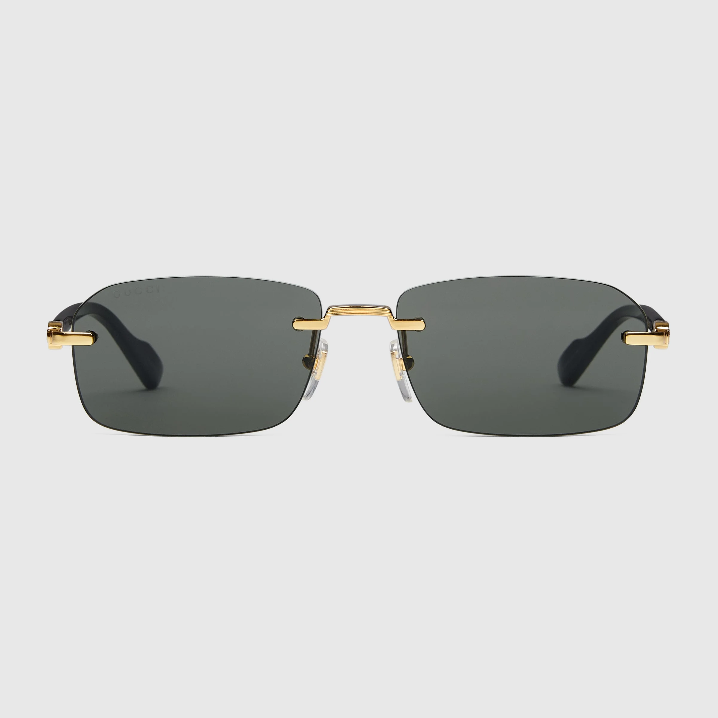 Rectangular frame sunglasses - 1