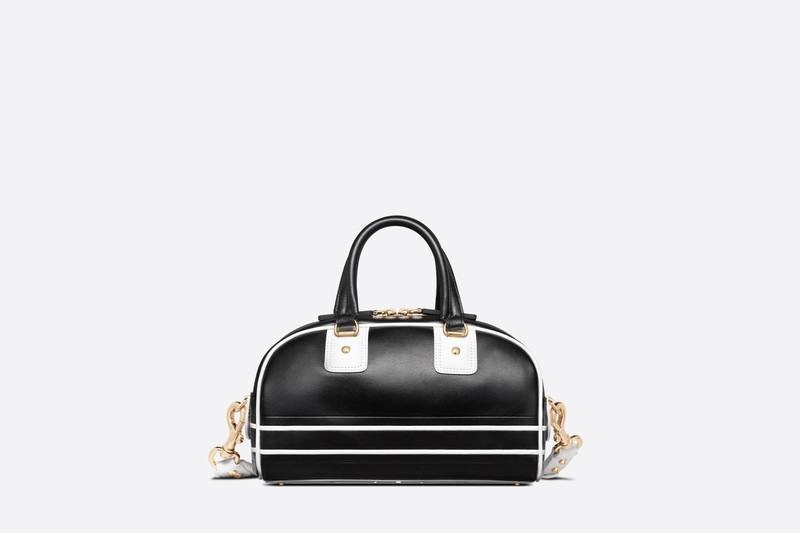 Small Dior Vibe Zip Bowling Bag 5