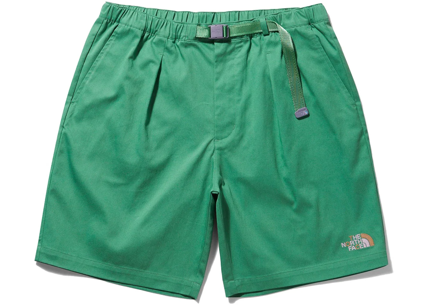 The North Face x Clot Woven Shorts Green - 1