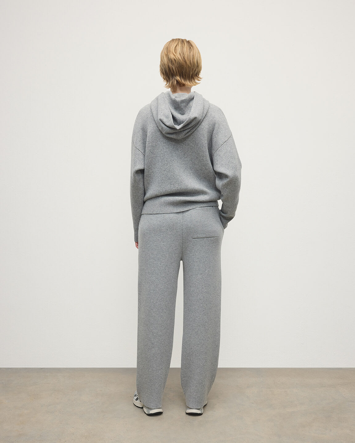 Double-Face Grey Joggers - 4