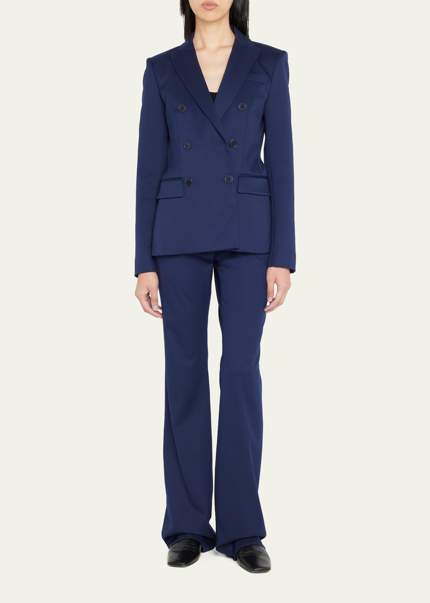 Serge Tailored Flared-Leg Pants - 2
