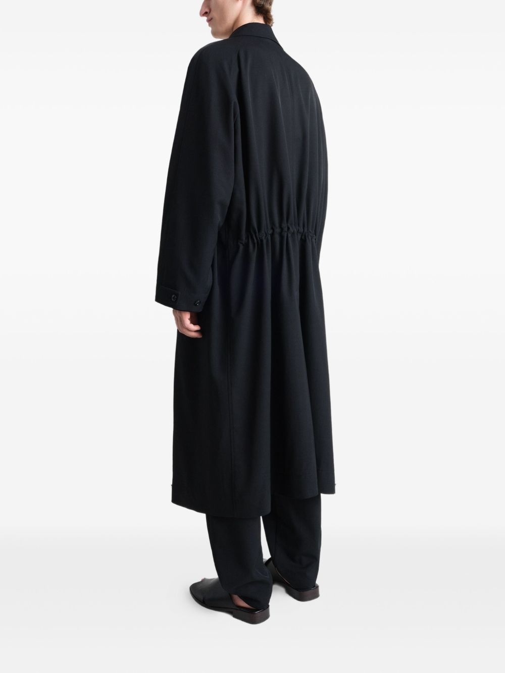 cotton trench coat - 3