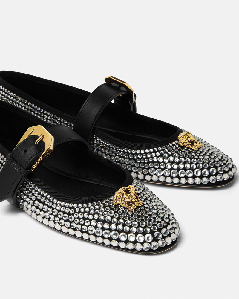 La Medusa Embellished Ballerinas 4