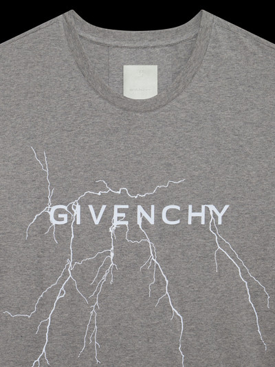 Givenchy OVERSIZED T-SHIRT IN COTTON WITH REFLECTIVE ARTWORK outlook