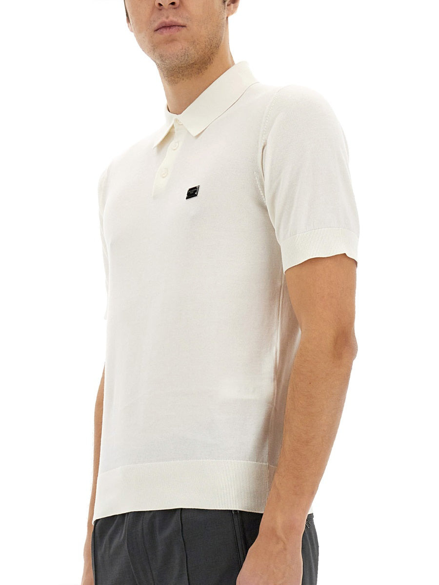 Dolce & Gabbana Men Polo With Logo - 4