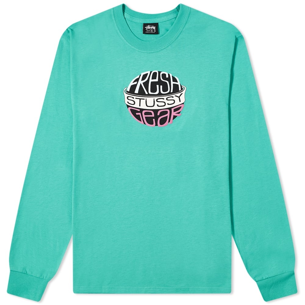 Stussy Long Sleeve Fresh Gear Tee - 1