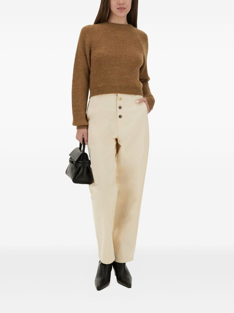 Moschino round-neck sweater outlook